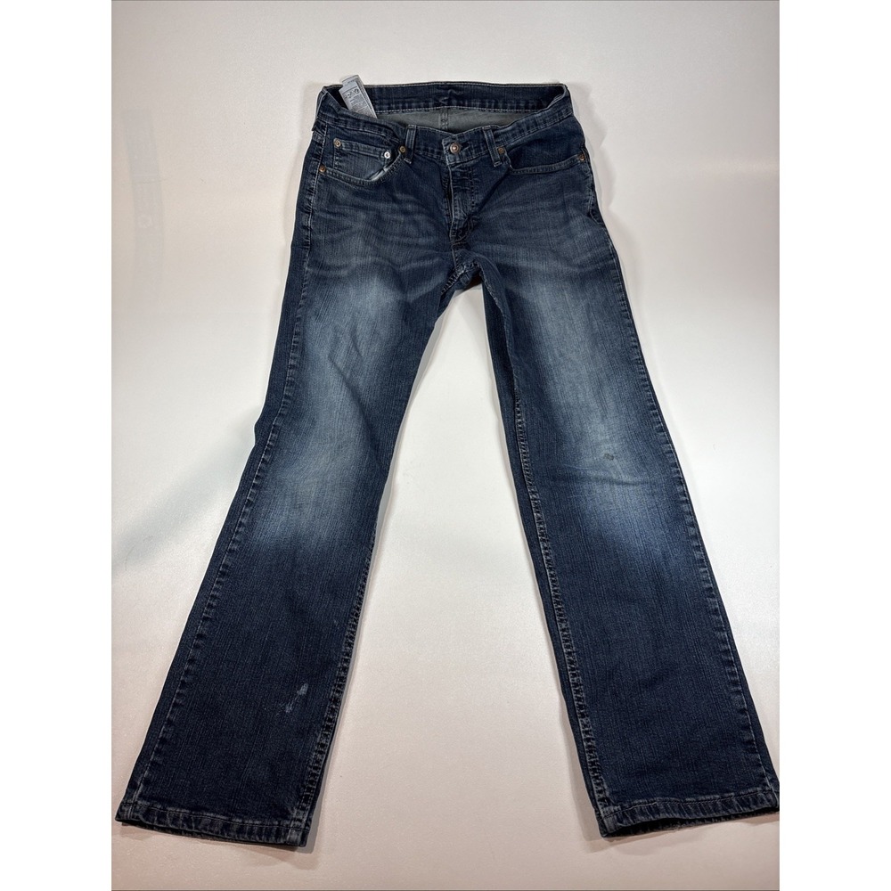 Levi's 559 Mens Jeans W32 L32 Blue Denim Mid Rise Relaxed Fit Straight Zip Fly